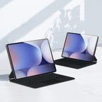 Magnetic Floating Galaxy Tab S10 Ultra Keyboard Case Precision Trackpad  Angle View