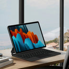 Magnetic Floating Galaxy Tab S7 Keyboard Case Precision Trackpad for Traveling