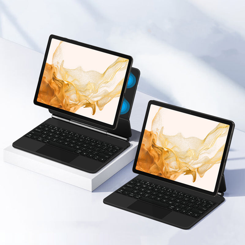 Magnetic Floating Galaxy Tab S8 Keyboard Case Precision Trackpad Detachable Compare