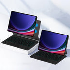 Magnetic Floating Galaxy Tab S9 FE Plus Keyboard Case Precision Trackpad Strong Magnets