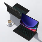 Magnetic Floating Galaxy Tab S9 Keyboard Case Precision Trackpad Flexible Stand Angle