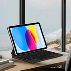 Magnetic Floating iPad 10 Keyboard Case Precision Trackpad Hinge Stand