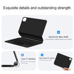 Magnetic Floating iPad Air 4 Keyboard Case Precision Trackpad PU Leather