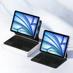 Magnetic Floating iPad Air 8 11-inch Keyboard Case Precision Trackpad Magnet Built-in Stand