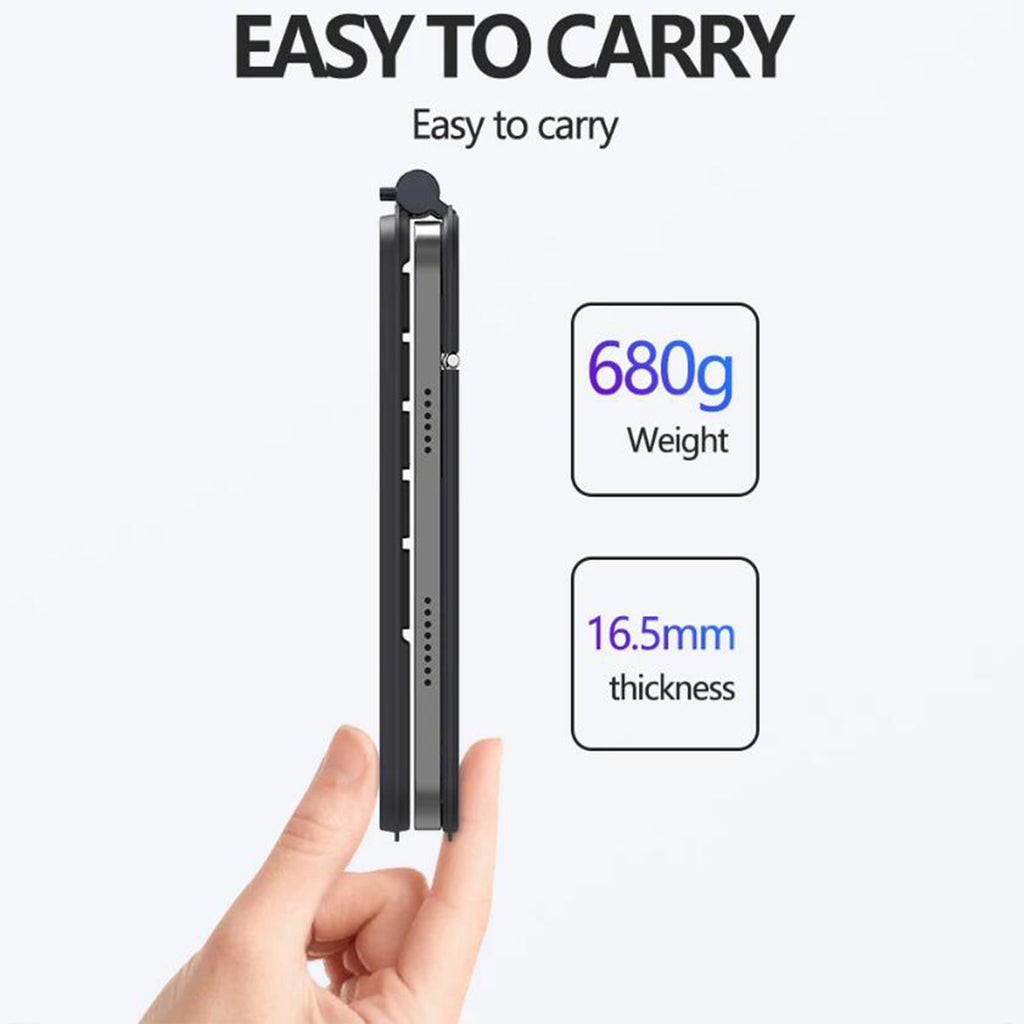 Magnetic Floating iPad Mini 7 Keyboard Case Precision Trackpad Easy to Carry
