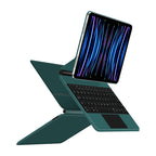 Magnetic Floating iPad Pro 11 2021 Keyboard Case Precision Trackpad Green Color
