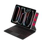 Magnetic Floating iPad Pro 11 2024 Keyboard Case Precision Trackpad Strong Magnet