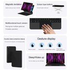 Magnetic Floating iPad Pro 12.9 2018 Keyboard Case Precision Trackpad Gesture Display