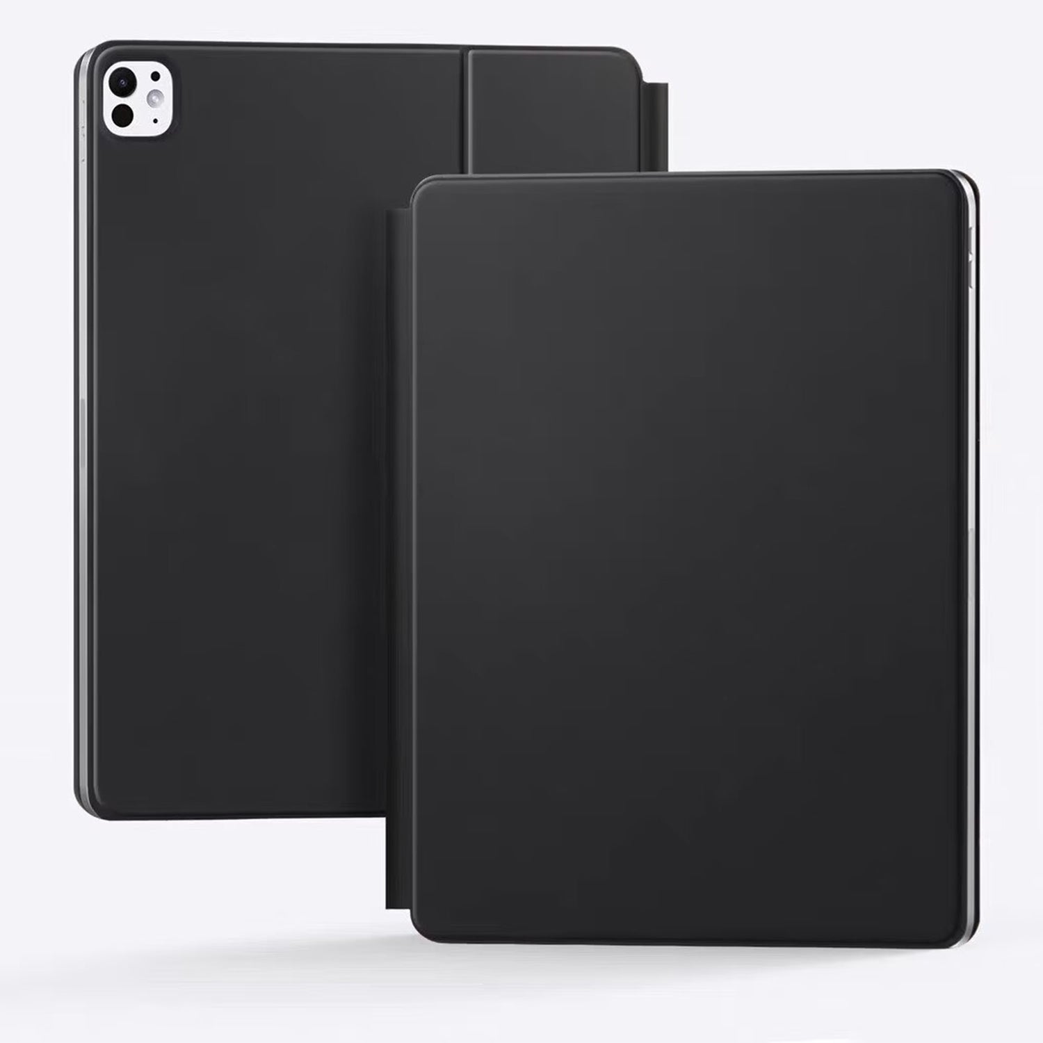 Magnetic Floating iPad Pro 13 2025 Keyboard Case Precision Trackpad Black Slim Design