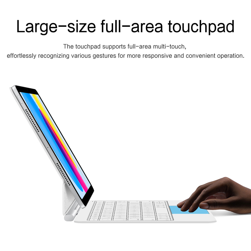 Magnetic Levitation iPad 10 Keyboard Case Full-Area Trackpad with Lifestyle
