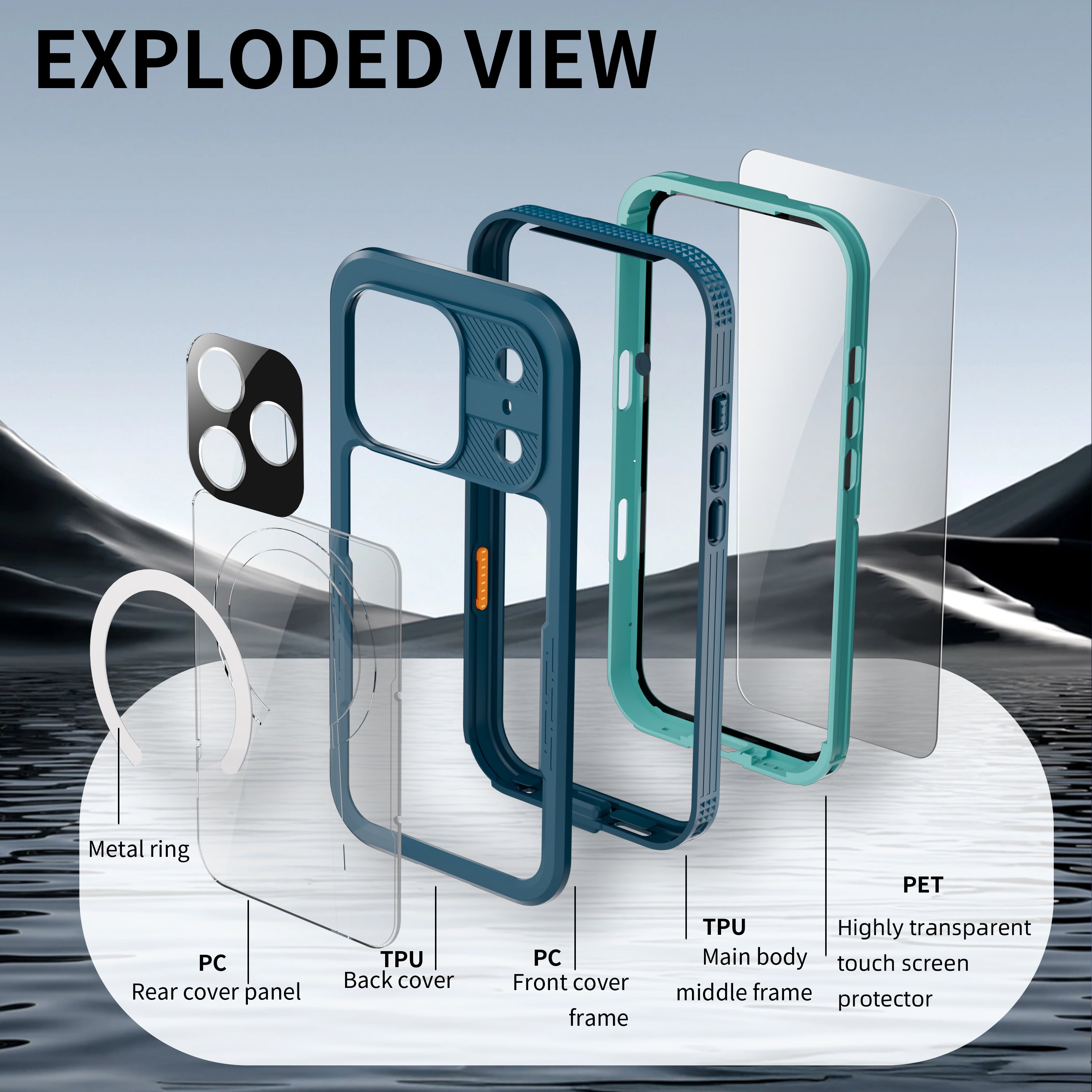 mars-splicing-clear-iphone-17-pro-max-waterproof-case_5
