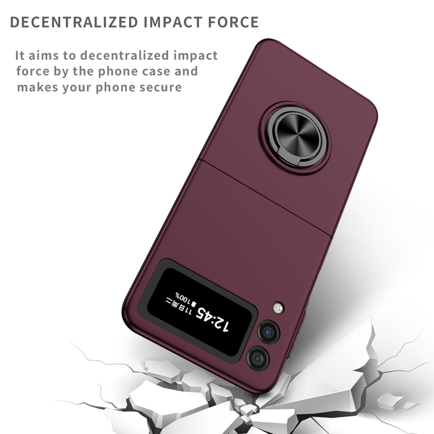 matte-frosted-rotating-ring-stand-charging-galaxy-z-flip3-case_2