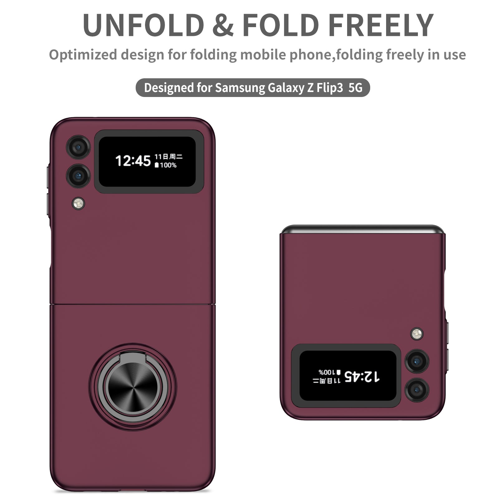 matte-frosted-rotating-ring-stand-charging-galaxy-z-flip3-case_5