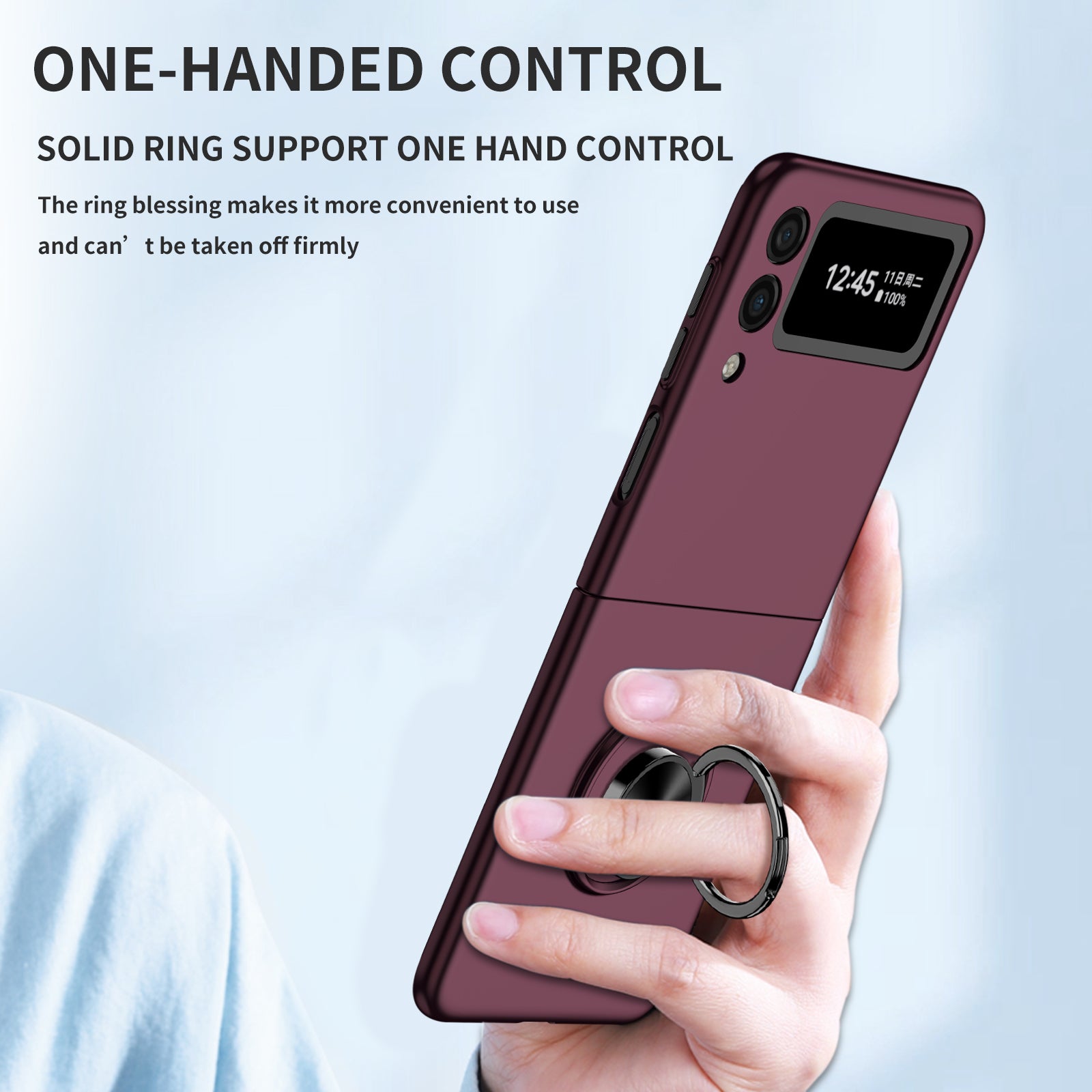 matte-frosted-rotating-ring-stand-charging-galaxy-z-flip3-case_7