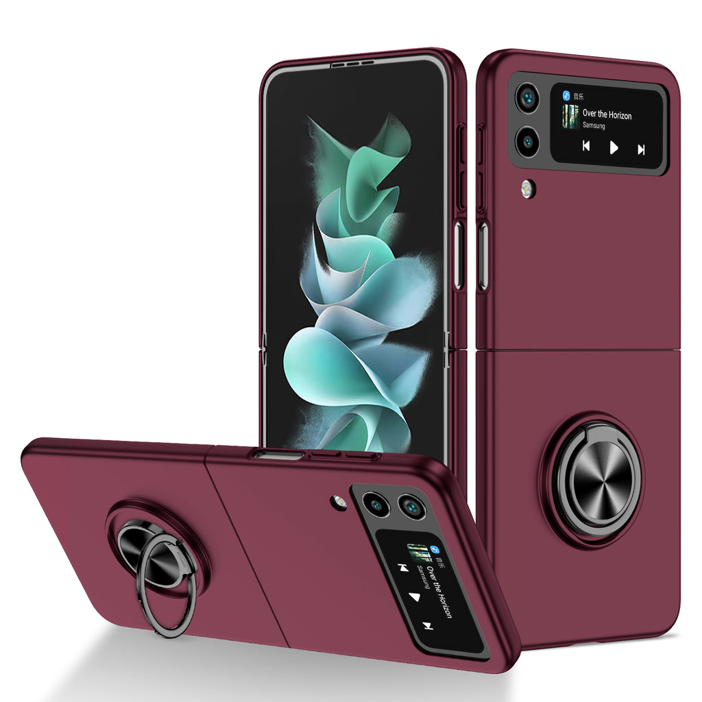 matte-frosted-rotating-ring-stand-charging-galaxy-z-flip4-case_12