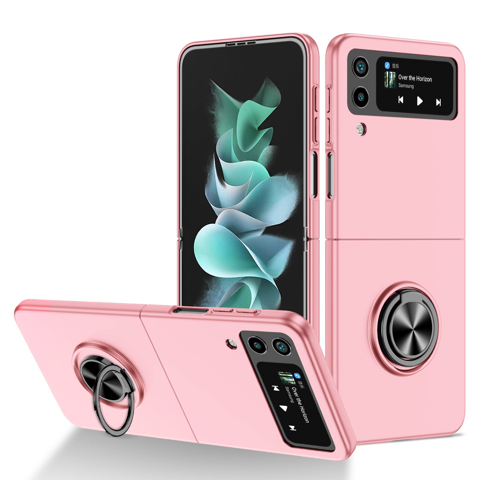 matte-frosted-rotating-ring-stand-charging-galaxy-z-flip4-case_9