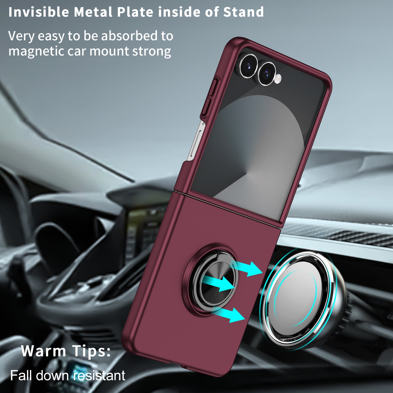 matte-frosted-rotating-ring-stand-charging-galaxy-z-flip7-case_5