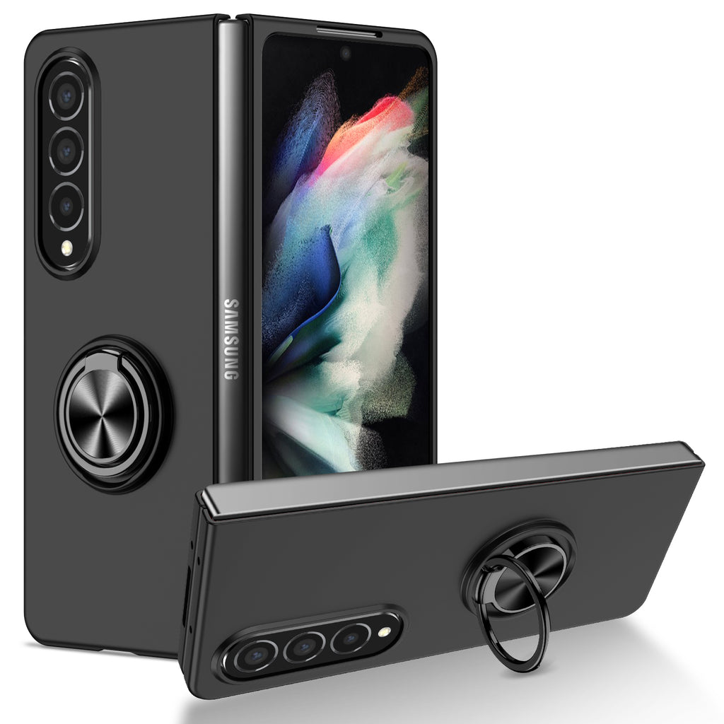 matte-frosted-rotating-ring-stand-charging-galaxy-z-fold4-case_10