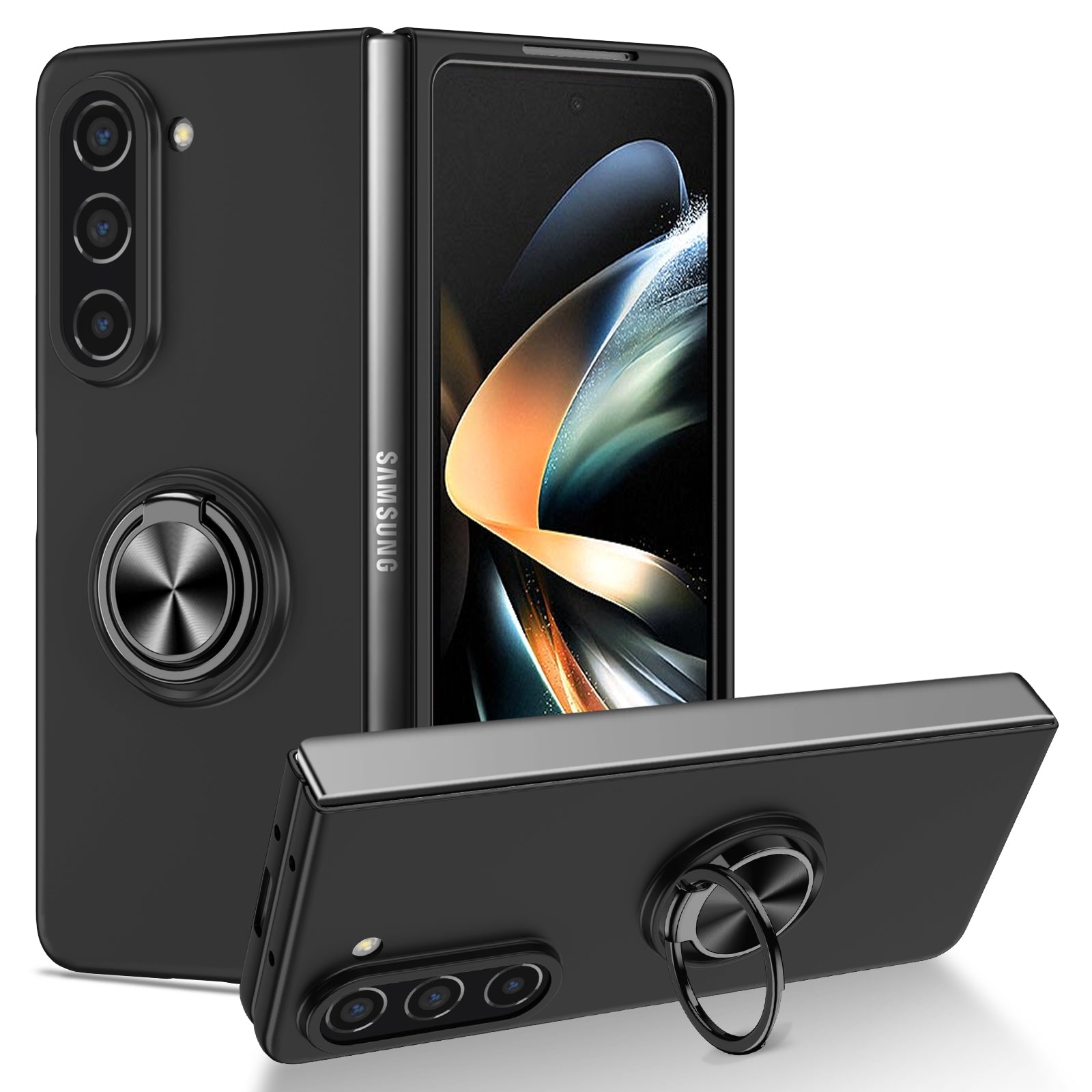 matte-frosted-rotating-ring-stand-charging-galaxy-z-fold5-case_10