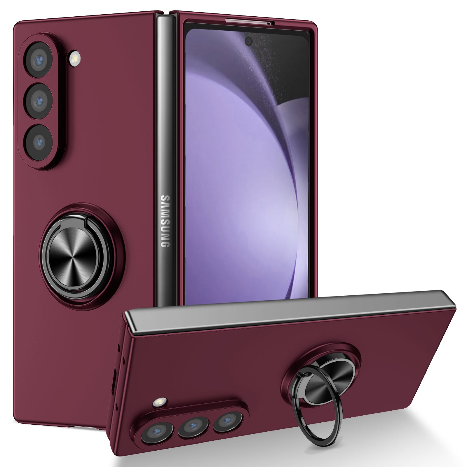 matte-frosted-rotating-ring-stand-charging-galaxy-z-fold6-case_12