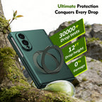 Ultramarinelife Matte Galaxy Z Fold8 Wide Magnetic Ring Stand Case Anti-Fingerprint Drop Tested