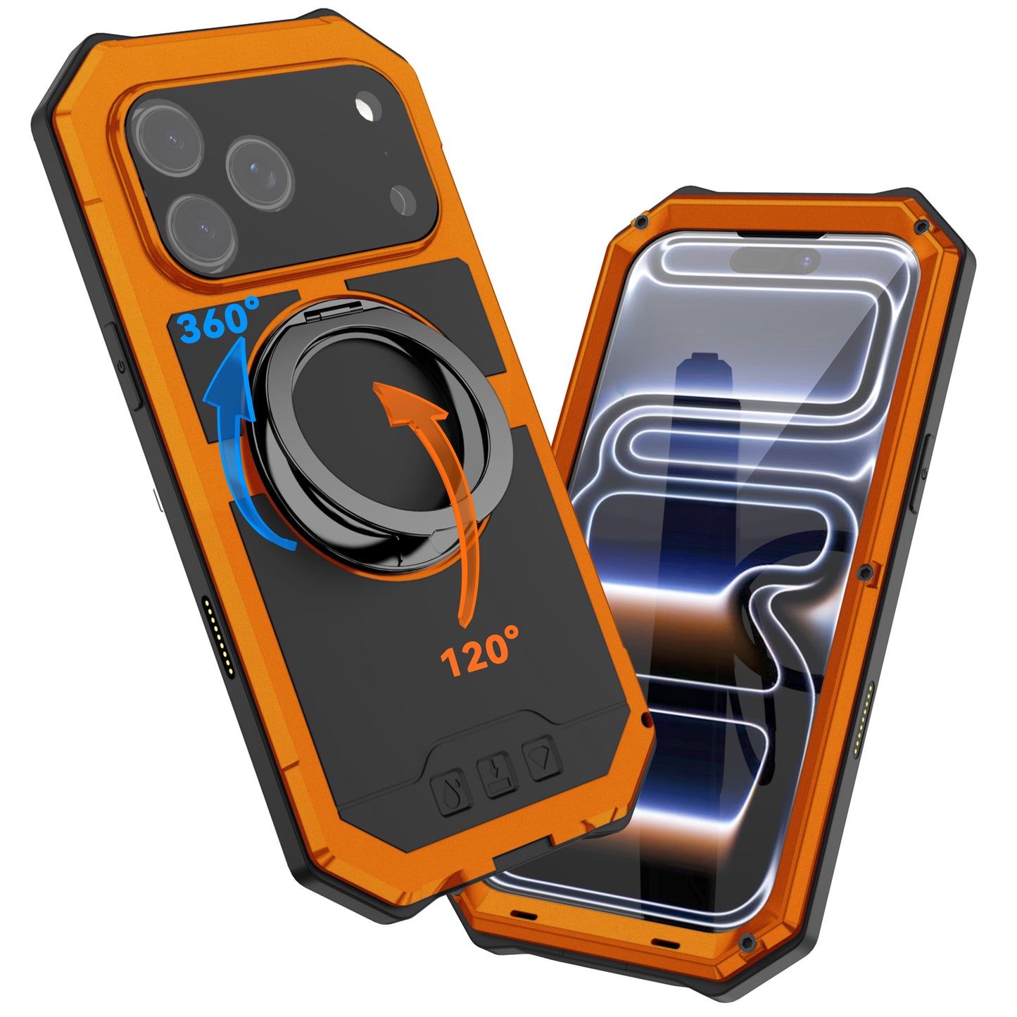 mecha-magnetic-ring-stand-iphone-17-pro-max-metal-case_1