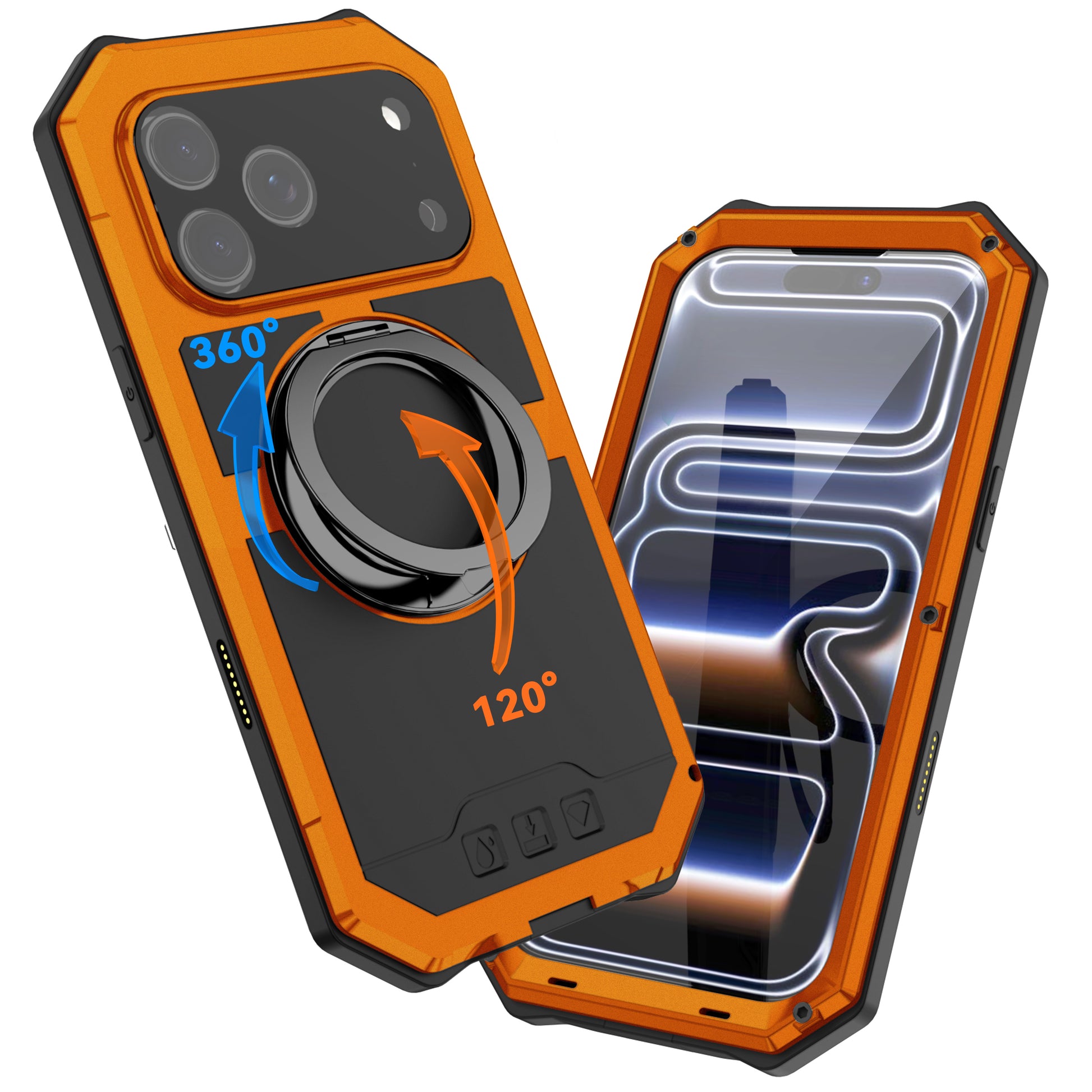 mecha-magnetic-ring-stand-iphone-17-pro-max-metal-case_1