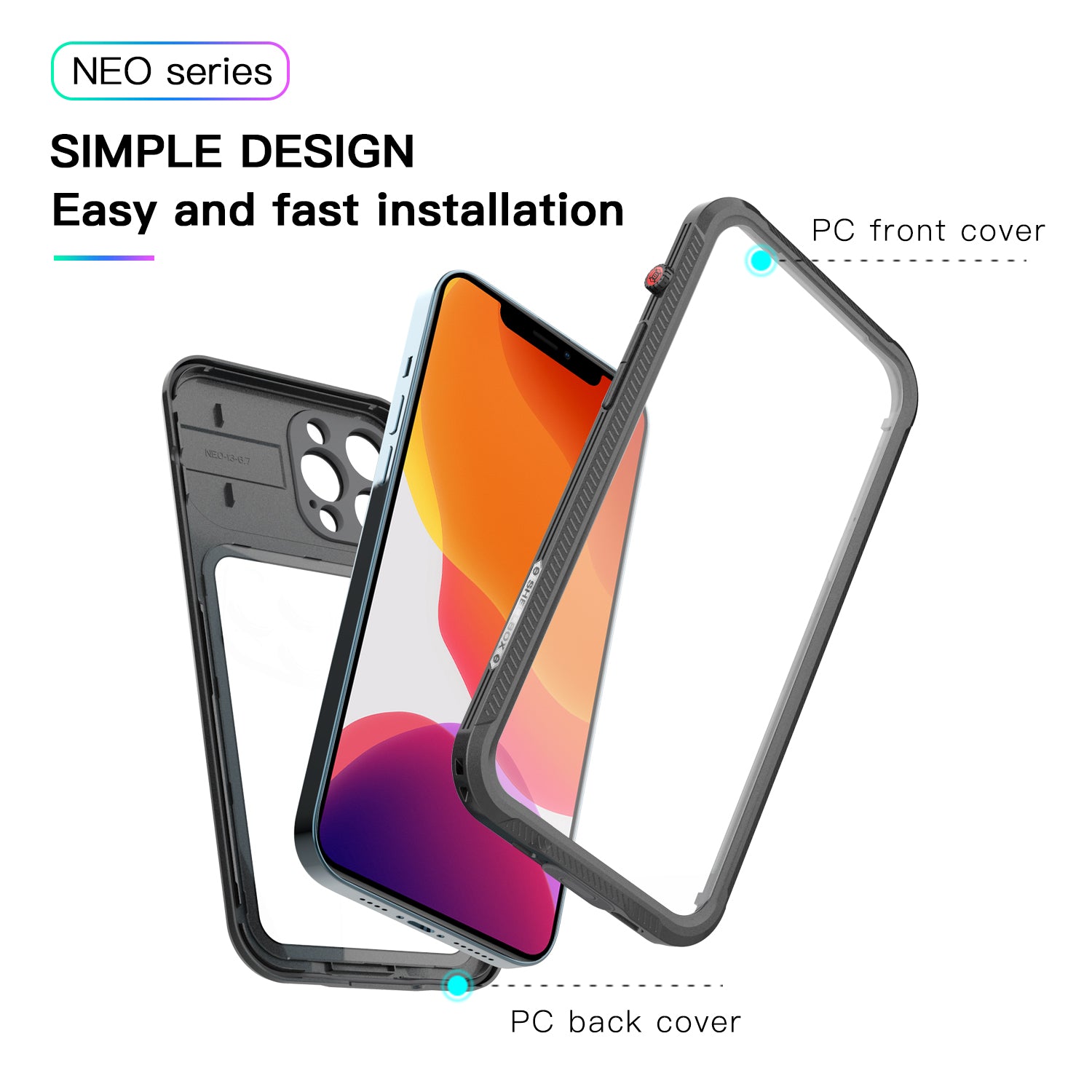 neo-splicing-clear-iphone-13-pro-max-waterproof-case_6