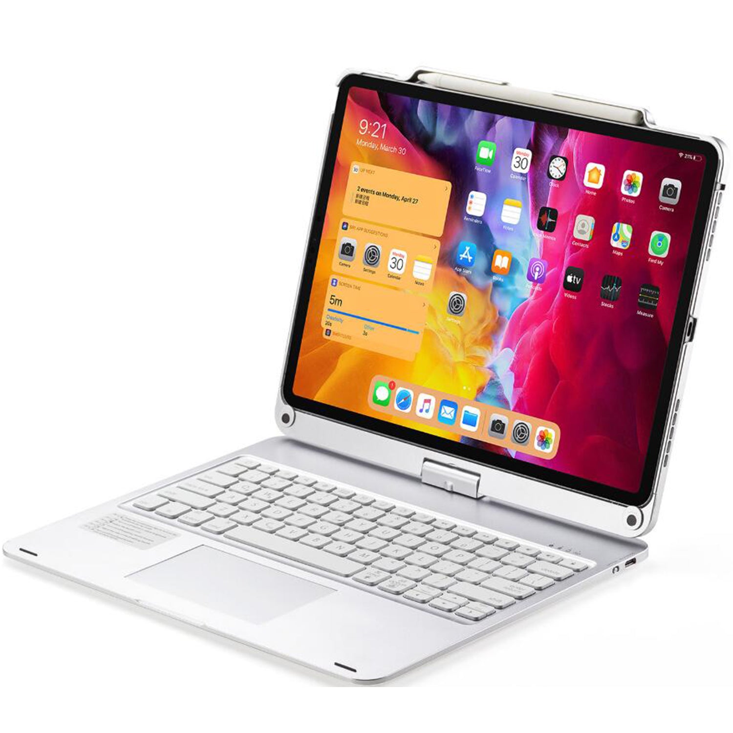 pencil-holder-clamshell-rotating-stand-ipad-air-5-keyboard-case_1