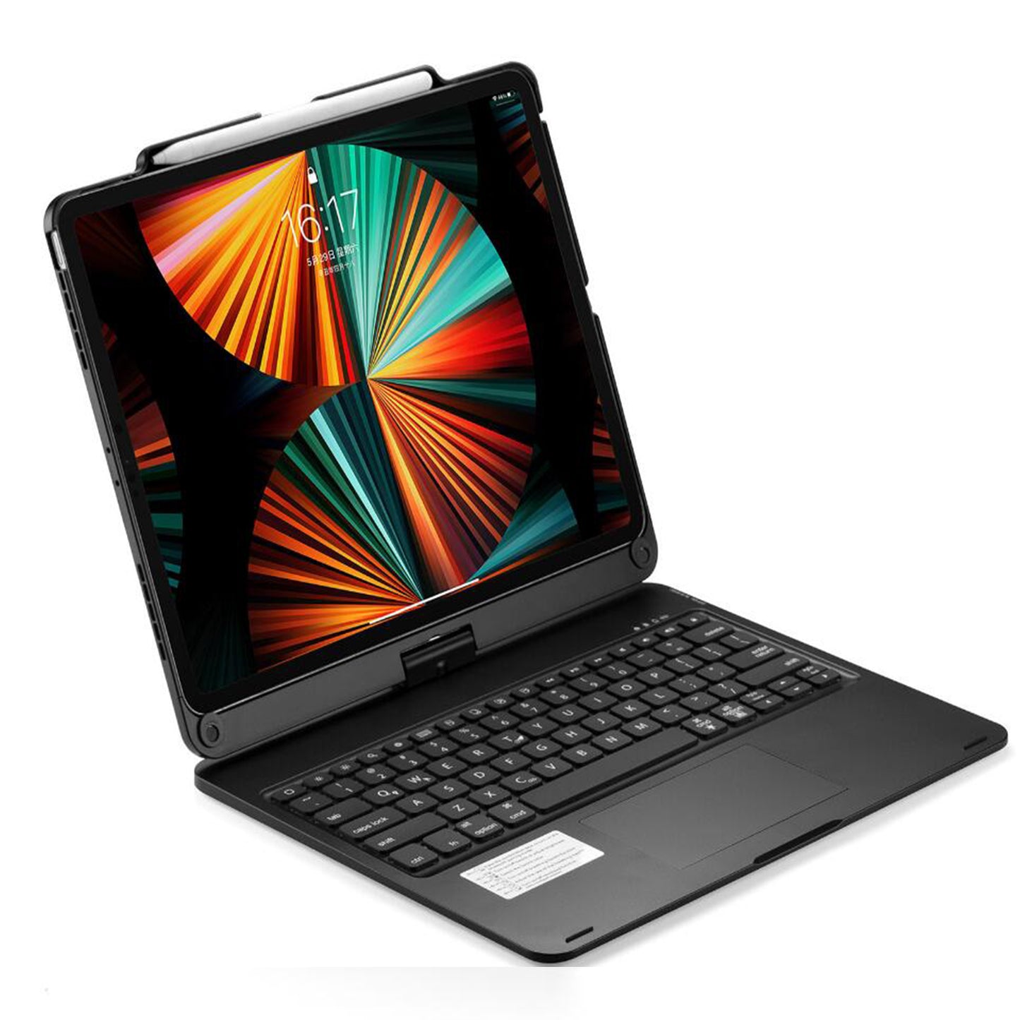 pencil-holder-clamshell-rotating-stand-ipad-air-7-11-keyboard-case_7