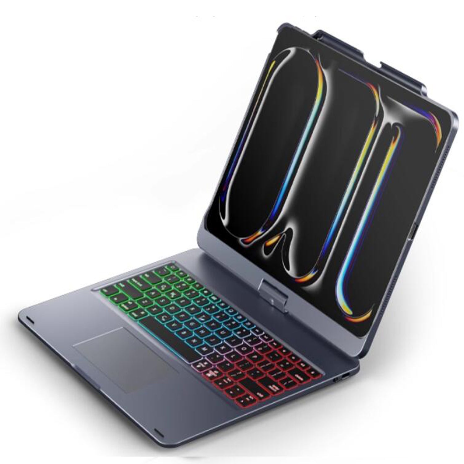 pencil-holder-clamshell-rotating-stand-ipad-pro-13-2025-keyboard-case_1