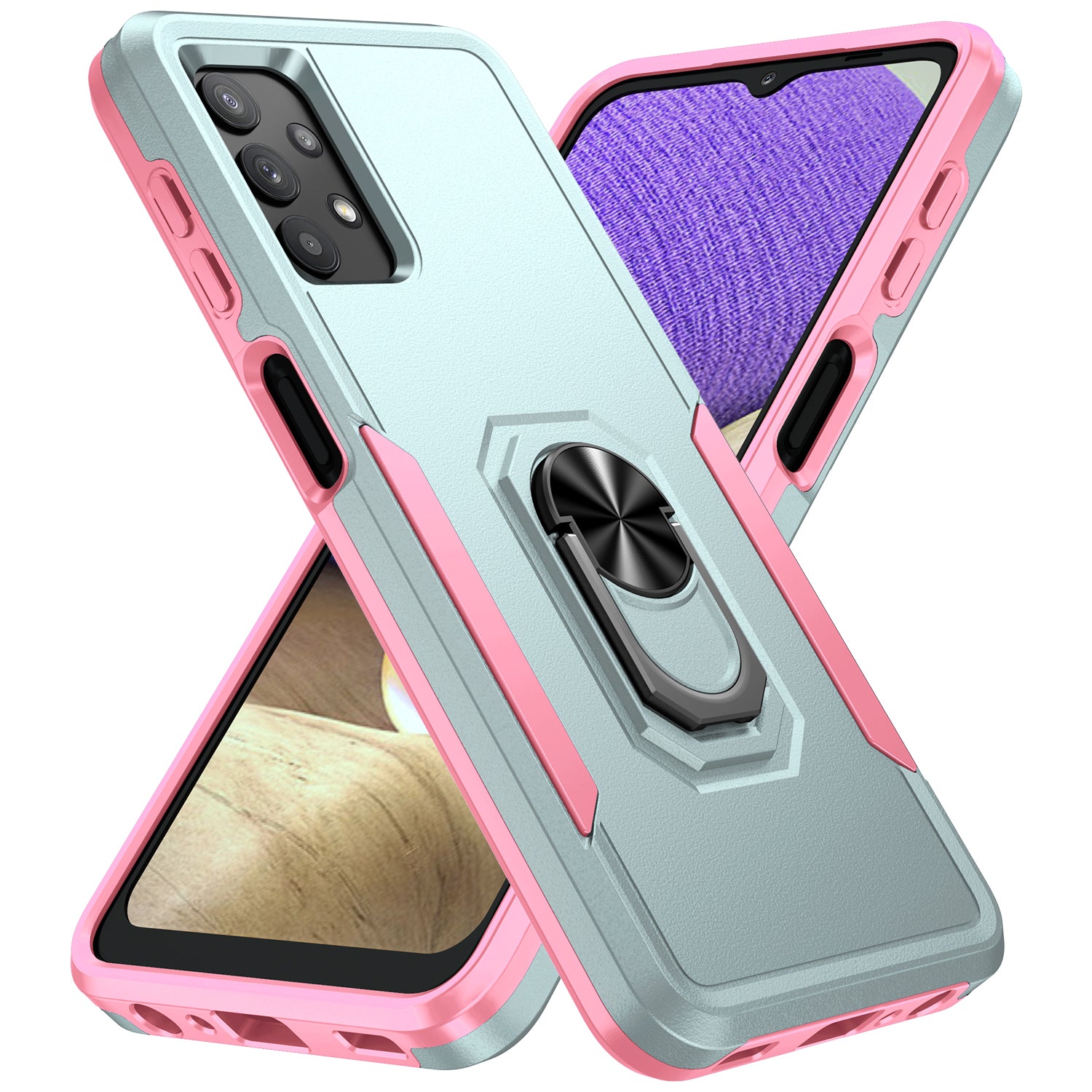 pioneer-metal-plated-ring-stand-galaxy-a32-premium-case_2