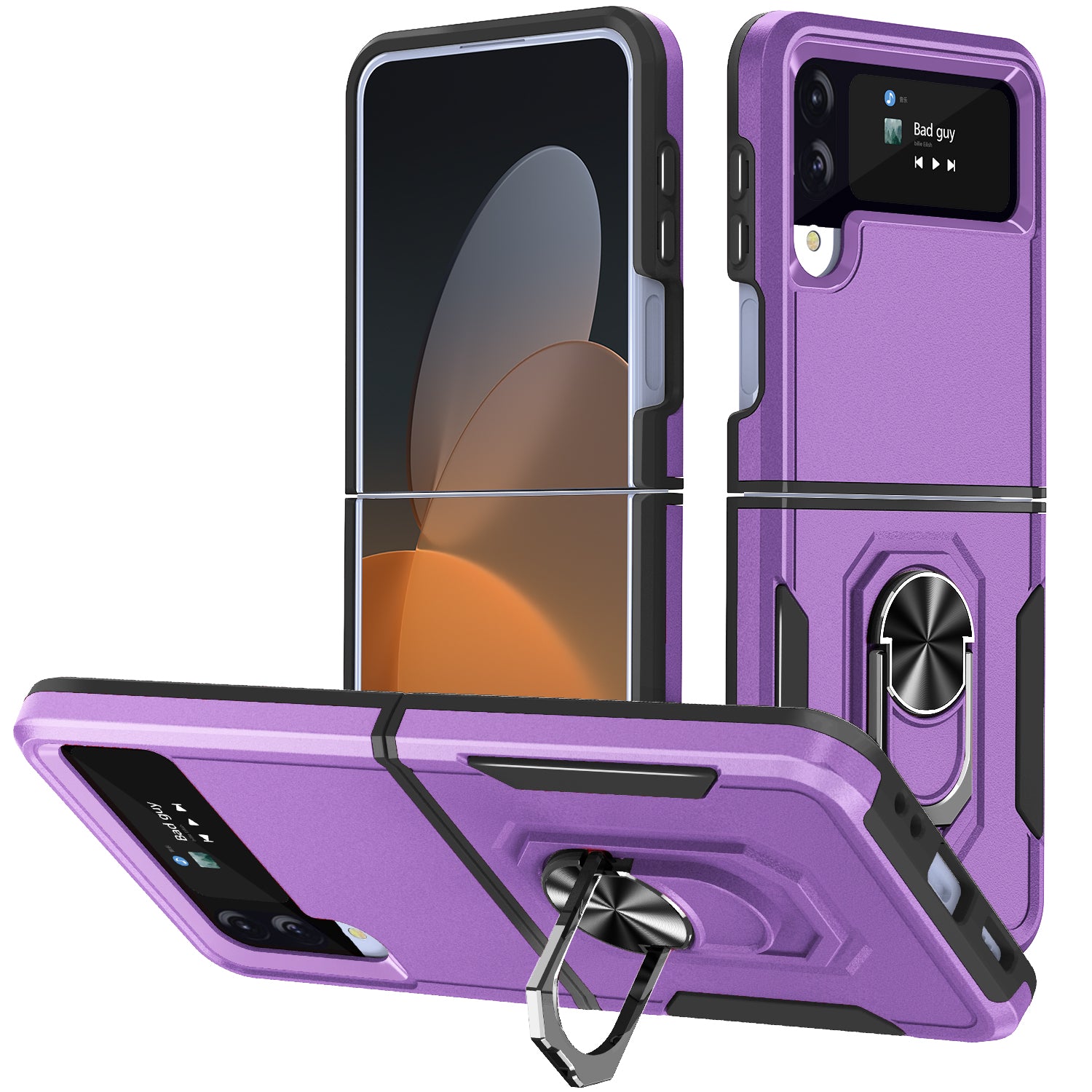 pioneer-metal-plated-ring-stand-galaxy-z-flip4-premium-case_2