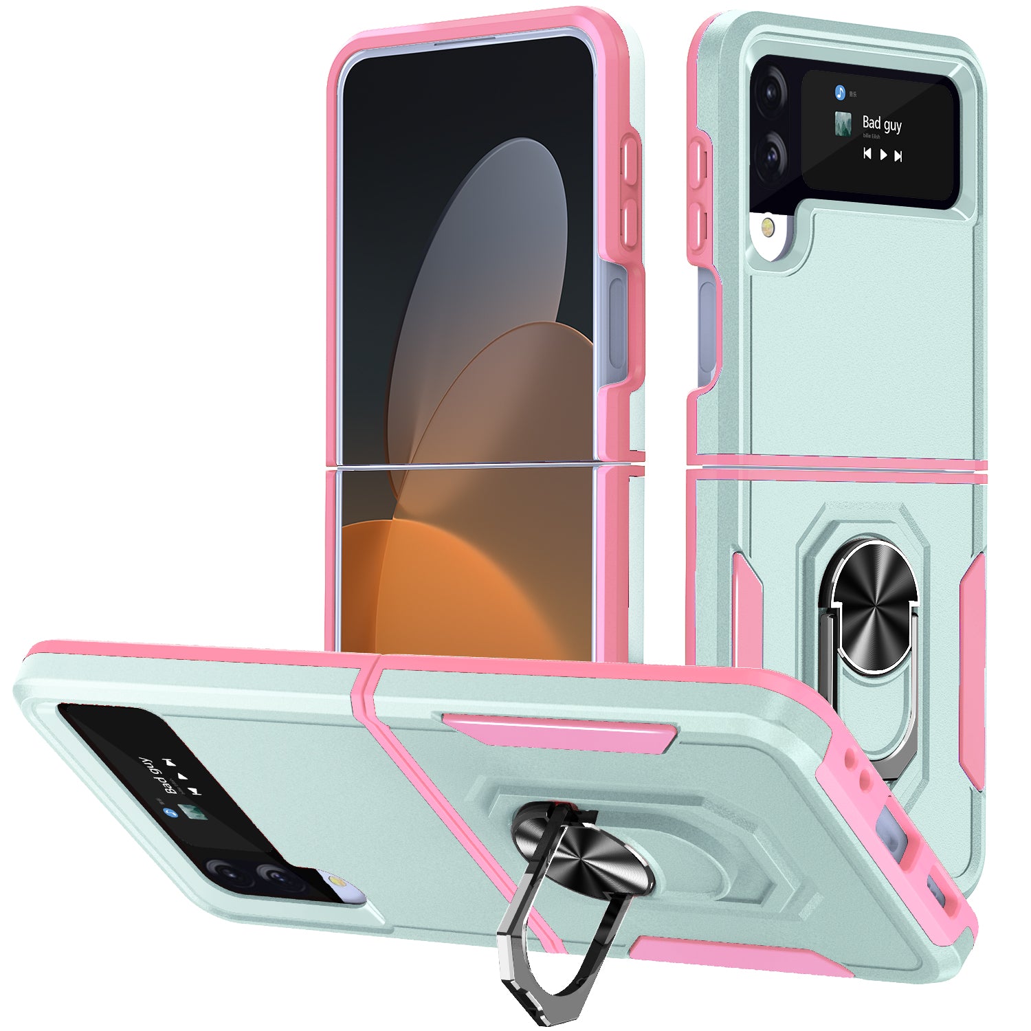 pioneer-metal-plated-ring-stand-galaxy-z-flip4-premium-case_4