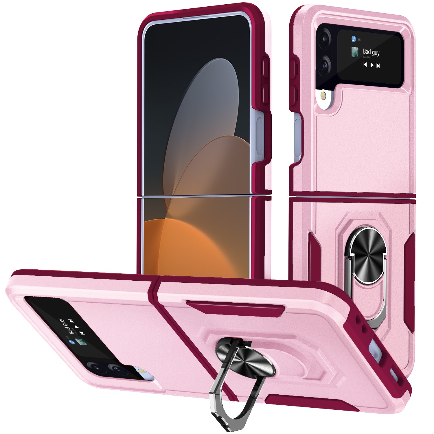 pioneer-metal-plated-ring-stand-galaxy-z-flip4-premium-case_8