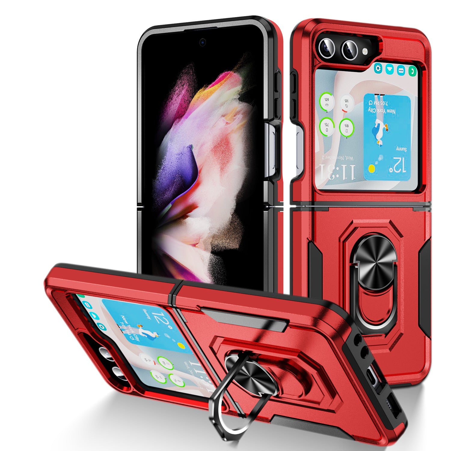 pioneer-metal-plated-ring-stand-galaxy-z-flip5-premium-case_10