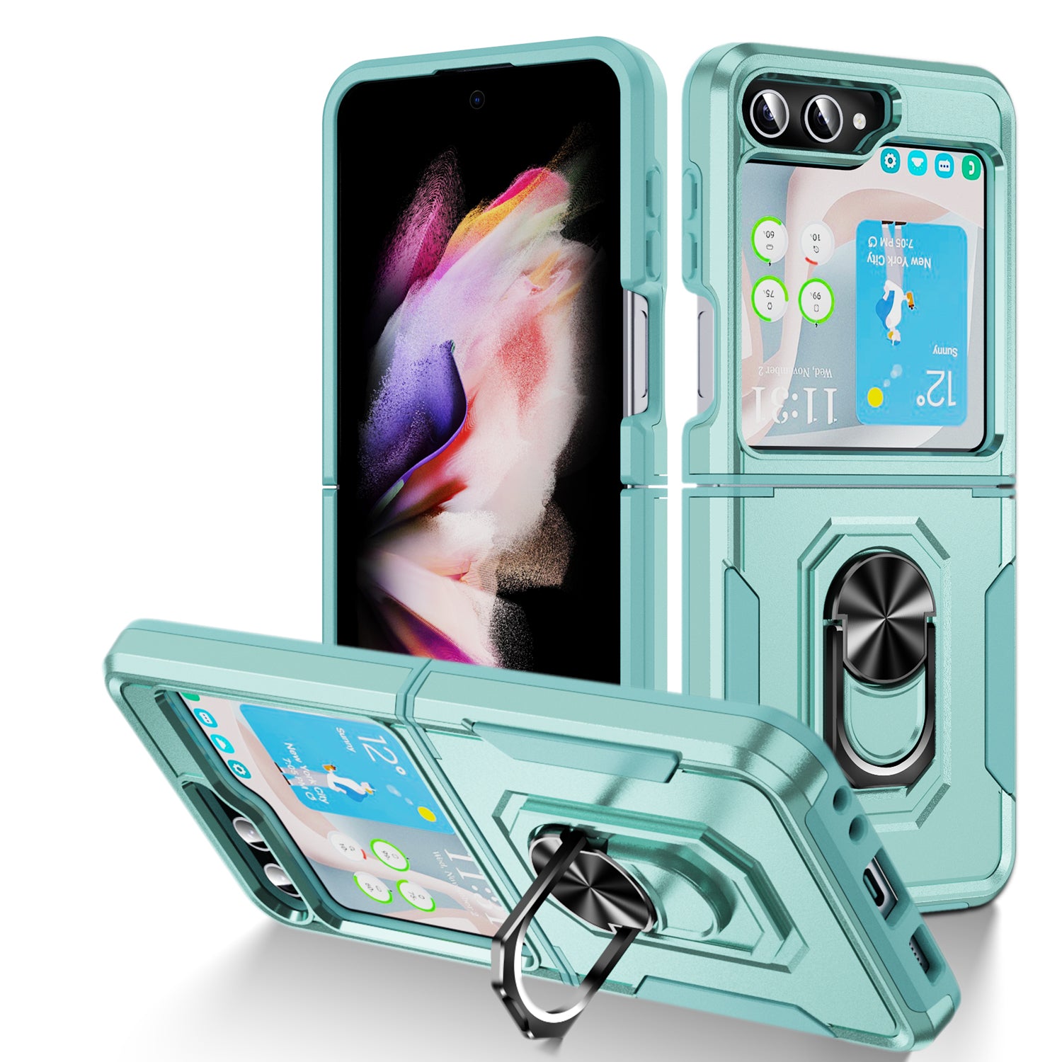 pioneer-metal-plated-ring-stand-galaxy-z-flip5-premium-case_12
