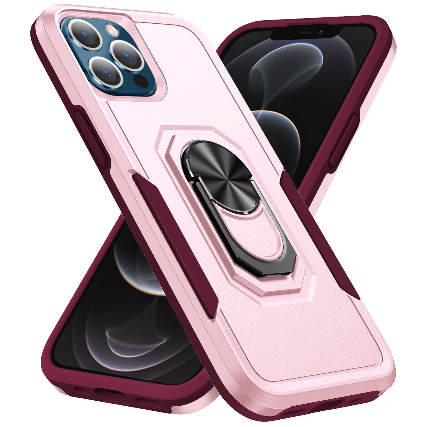 pioneer-metal-plated-ring-stand-iphone-12-pro-premium-case_5