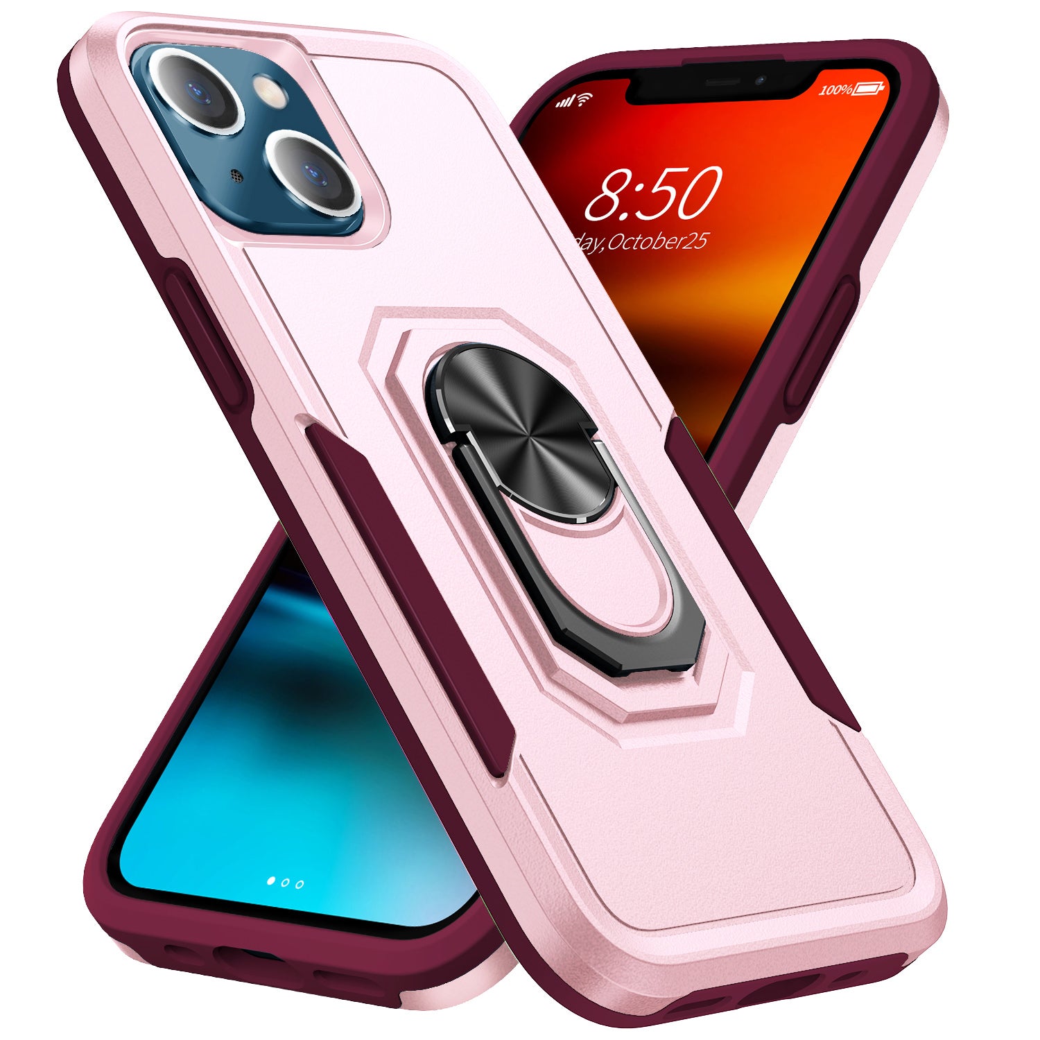 pioneer-metal-plated-ring-stand-iphone-13-mini-premium-case_5