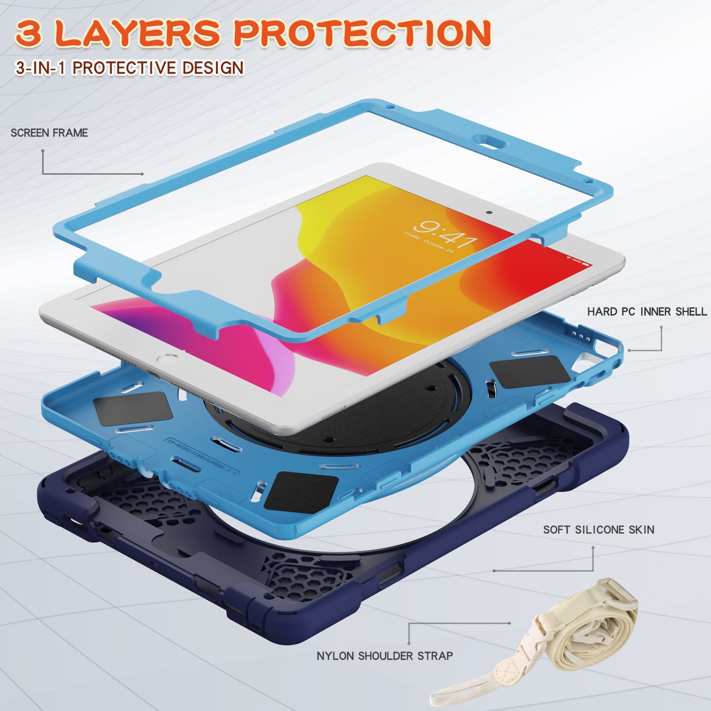 Pirate Box iPad 5 Military-grade Drop Protection Cover