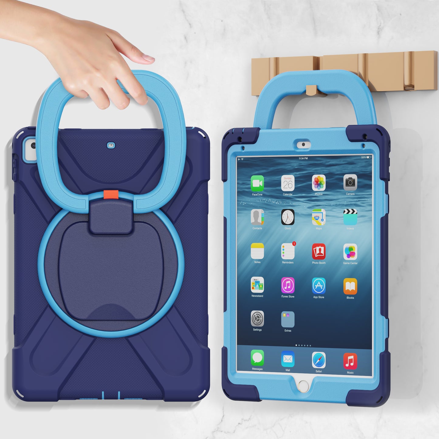 Pirate Box iPad 5 Military-grade Drop Protection Cover