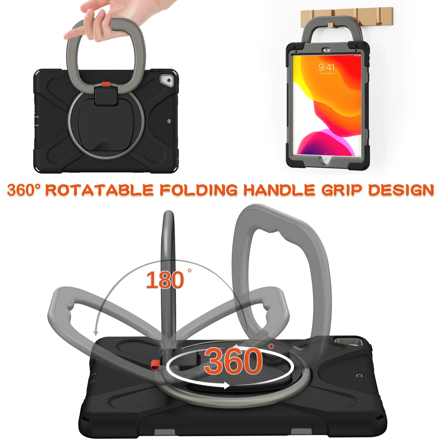 Pirate Box iPad 6 Military-grade Drop Protection Cover