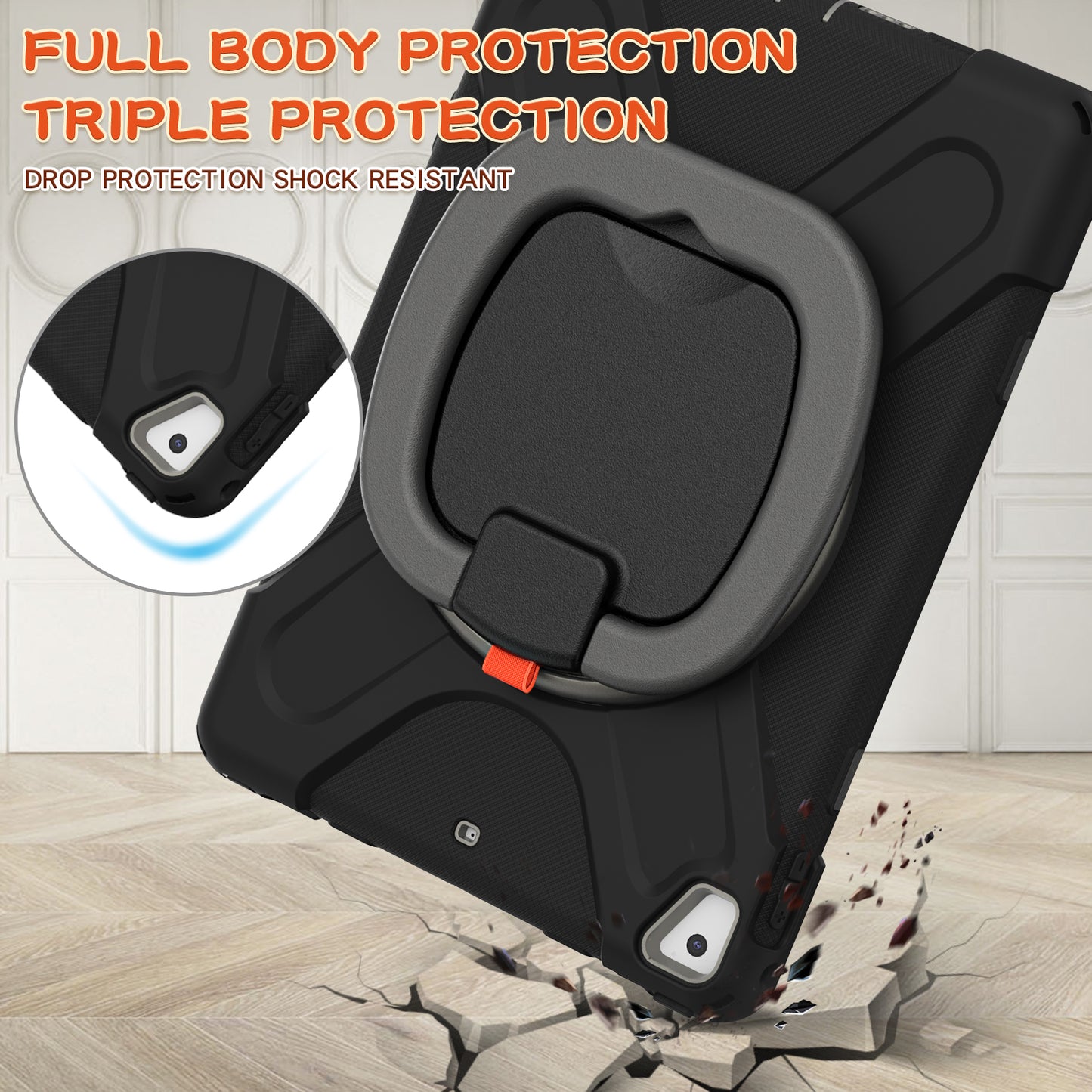 Pirate Box iPad 6 Military-grade Drop Protection Cover