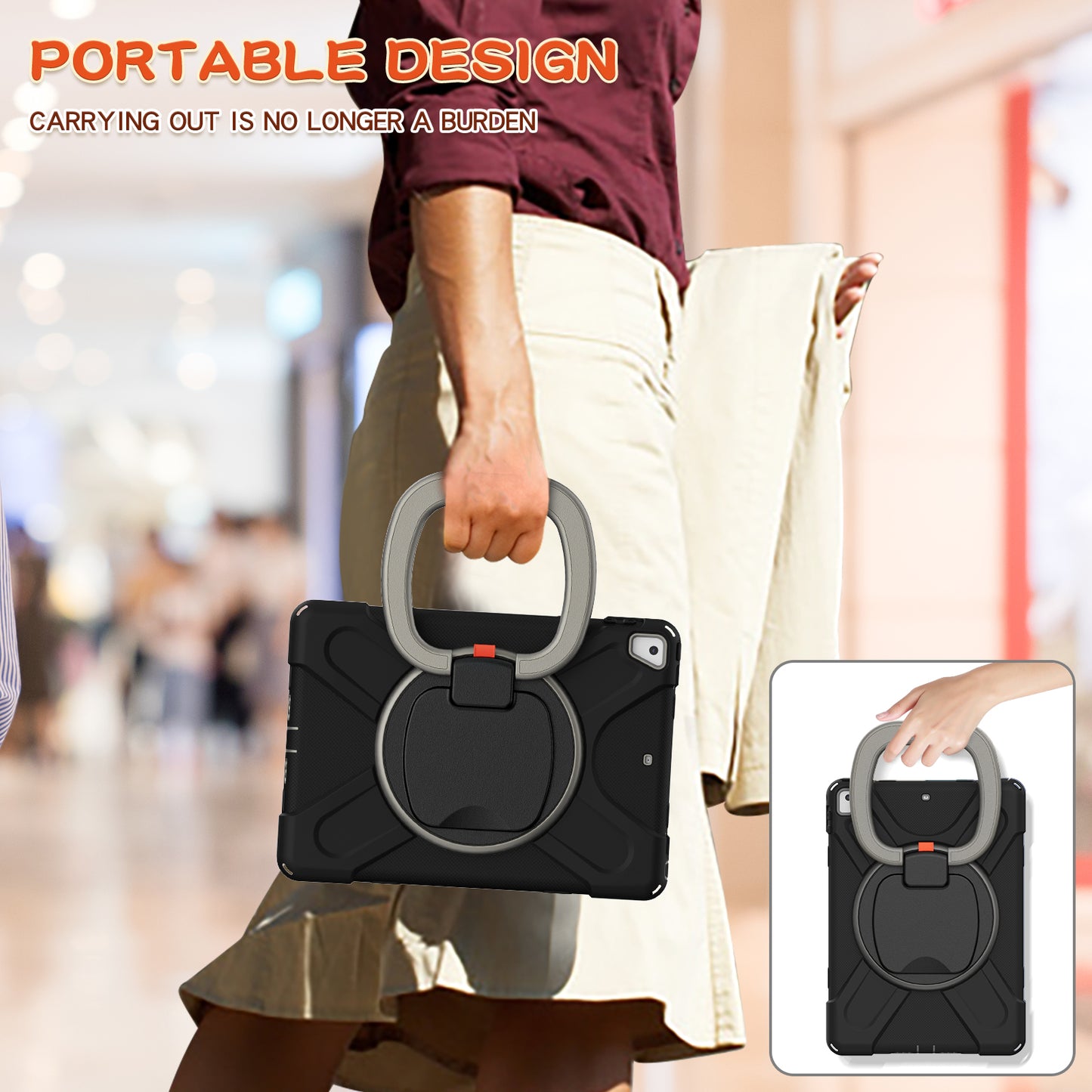 Pirate Box iPad 6 Military-grade Drop Protection Cover