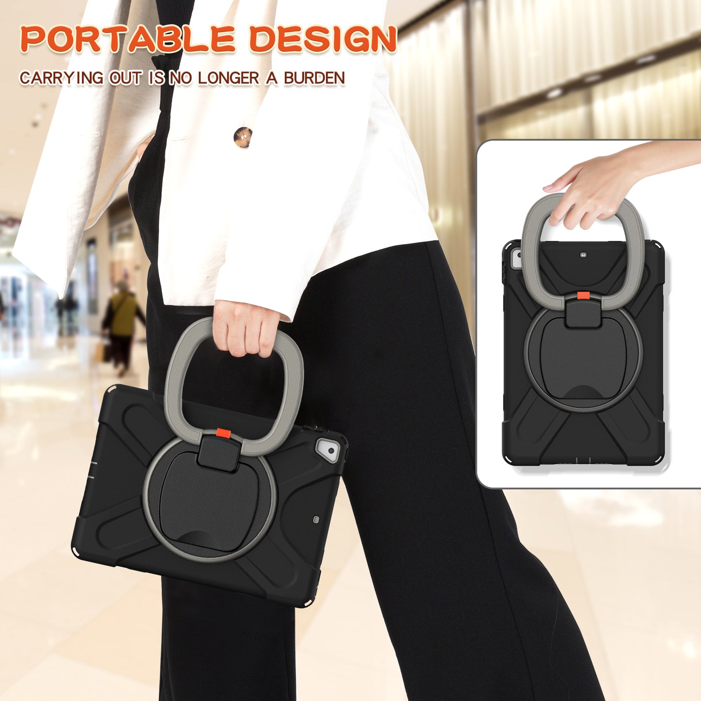 Pirate Box iPad 6 Military-grade Drop Protection Cover