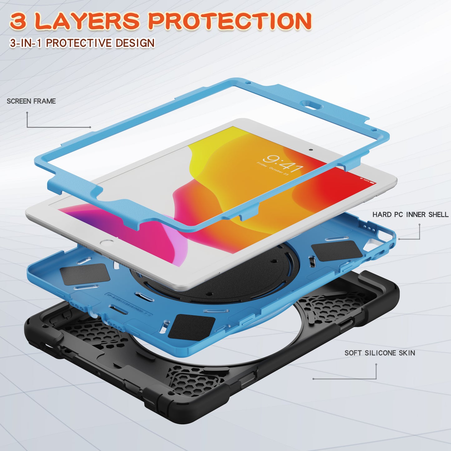 Pirate Box iPad Air 2 Military-grade Drop Protection Cover