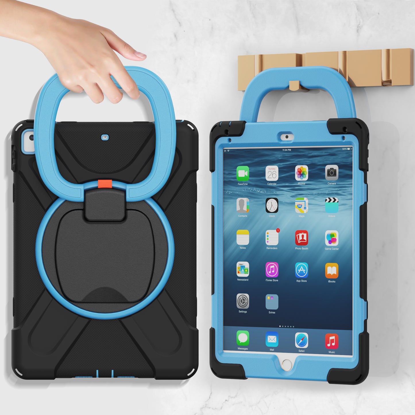 Pirate Box iPad Air 2 Military-grade Drop Protection Cover