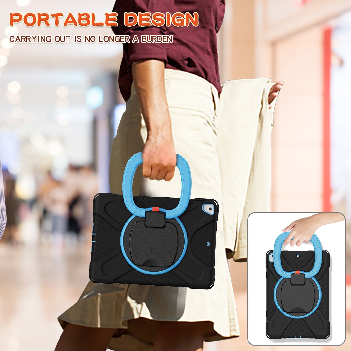 Pirate Box iPad Air 2 Military-grade Drop Protection Cover