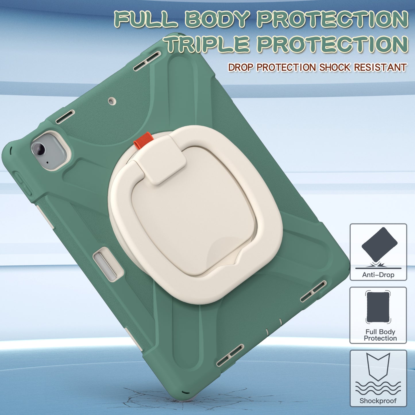 Pirate Box iPad Air 6 13" Military-grade Drop Protection Cover