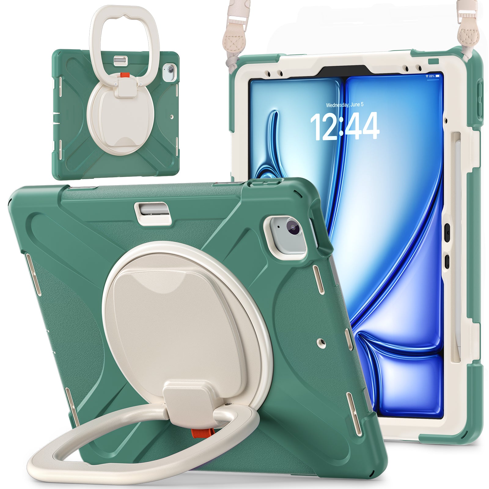 Pirate Box iPad Air 6 13" Military-grade Drop Protection Cover